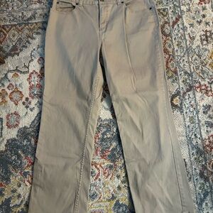 Croft & Barrow Khaki Stretch Pants
